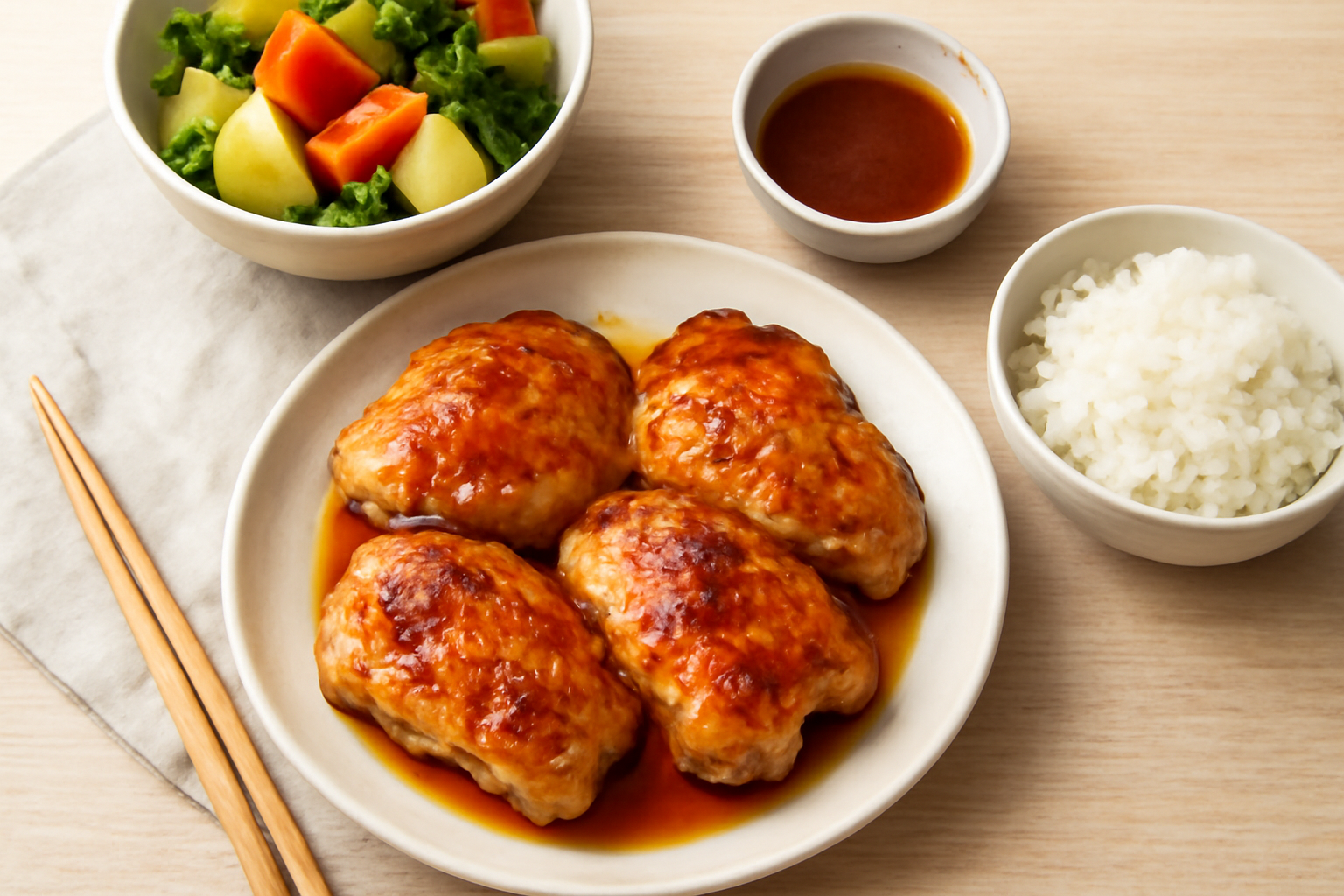 鶏もも肉を使った料理のイメージ