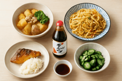 めんつゆを使った料理のイメージ