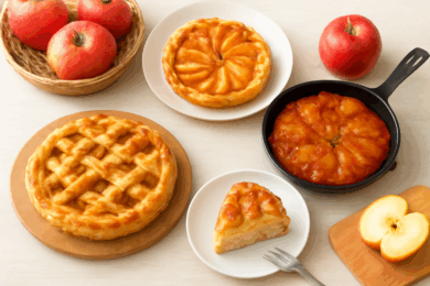 アップルを使った様々なレシピのイメージ