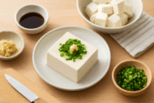 絹豆腐を使った料理のイメージ