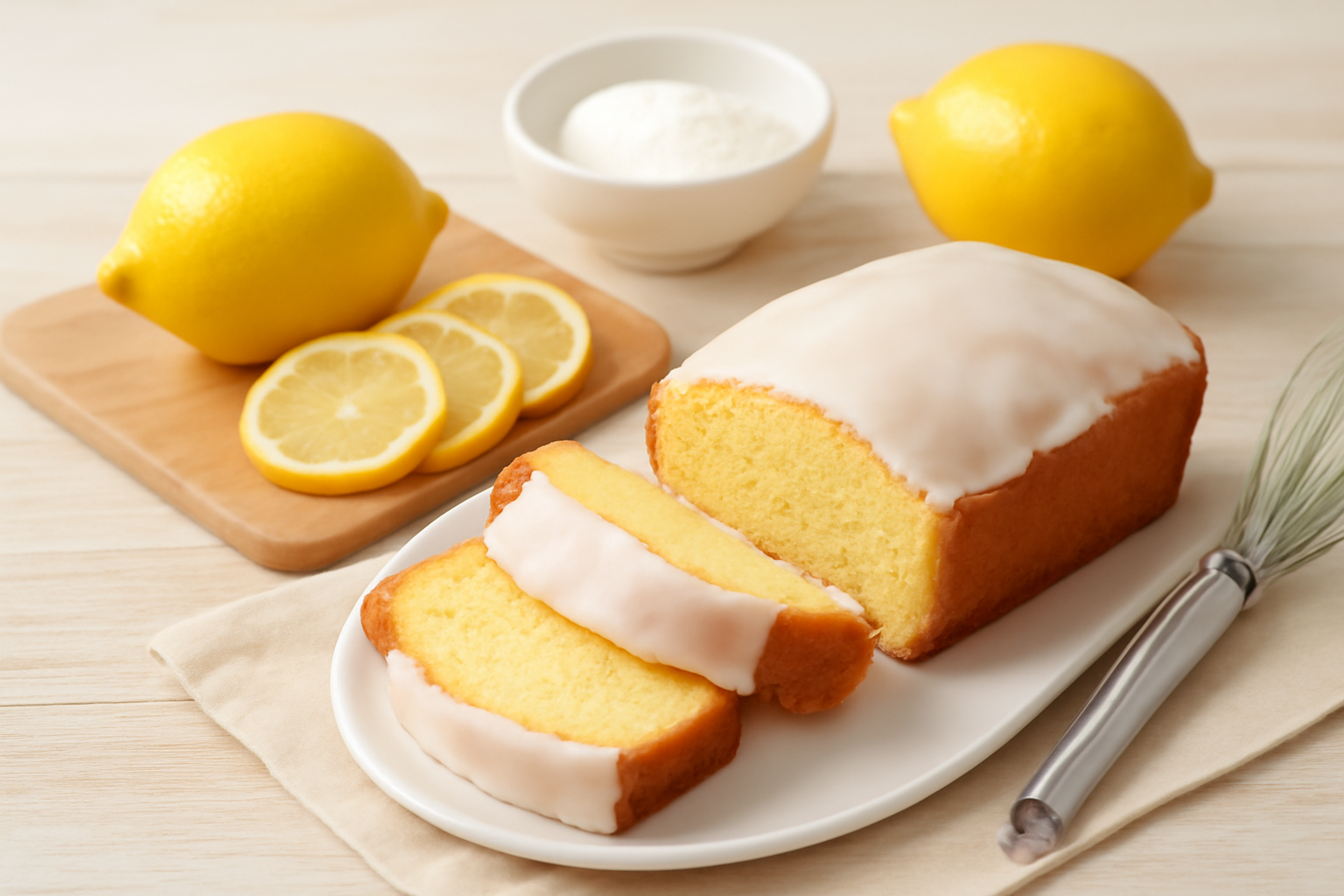 レモンケーキのイメージ写真