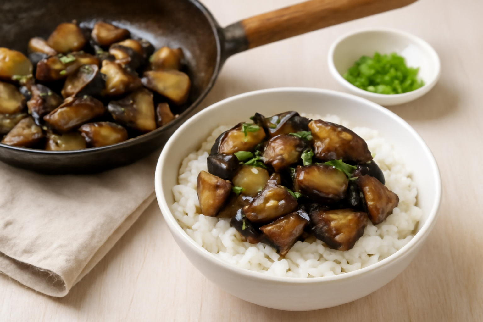 なすご飯