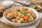 美味しそうに仕上がったうま煮のイメージ
