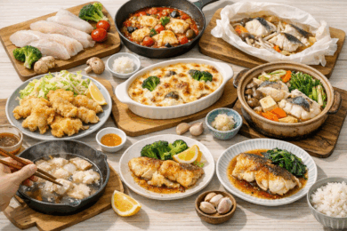 たらの人気レシピ一覧をイメージした料理写真