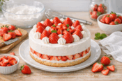 いちごケーキの完成イメージ