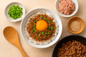 ひき肉丼の人気レシピまとめ
