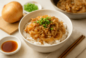 玉ねぎ丼の人気1位など絶品レシピの完成イメージ