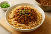 ひき肉の人気おかず・麺の完成イメージ