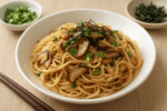 食欲をそそる美味しい和風パスタの完成イメージ